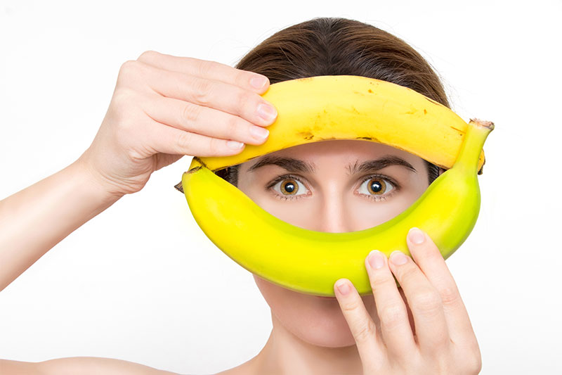 Bananas can keep your skin clean and shiny