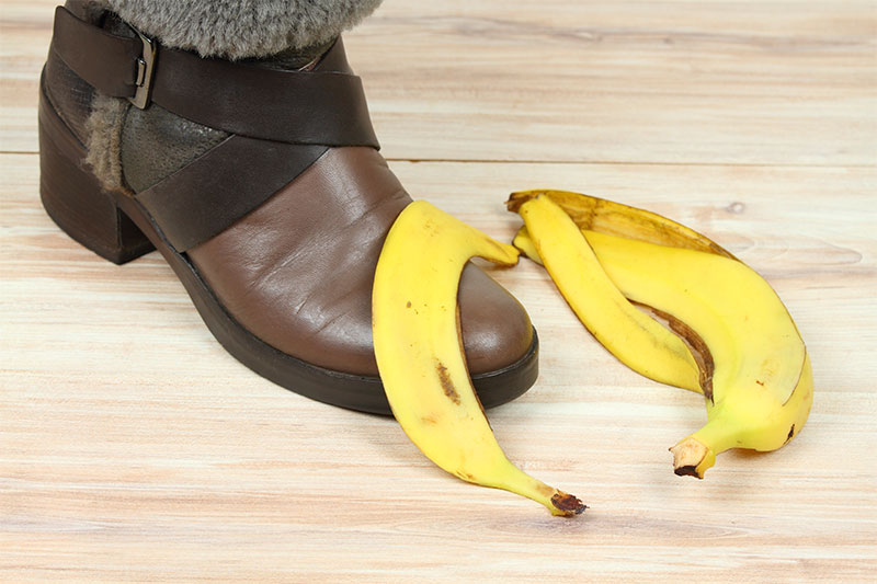 Polish your shoes with a banana