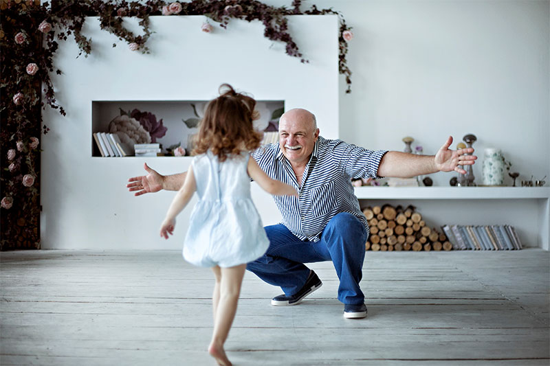 Grandkids Are Less Likely To Grow Up Depressed