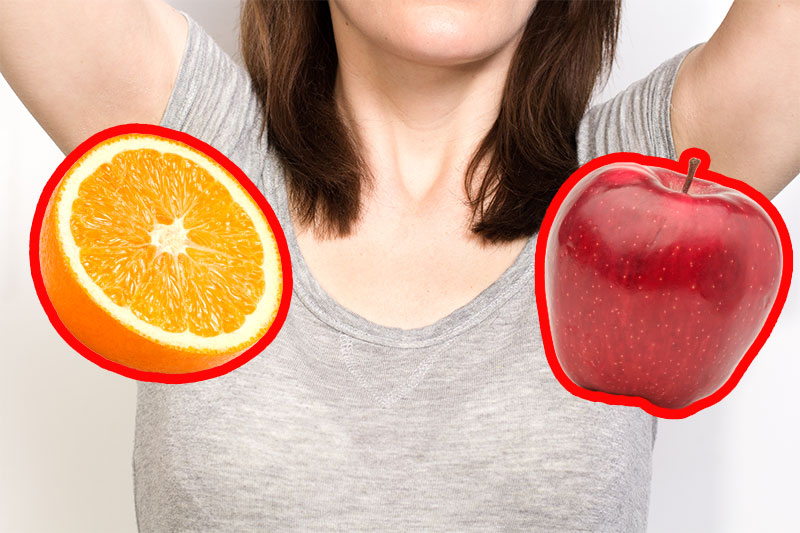 Why Oranges, Apples, And Celery Can Make Your Pits Smell Better