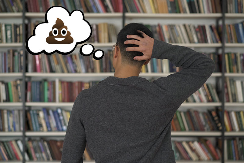 Do Bookstores Make You Want To Poop? You’re Not Alone And There’s A Name For The Condition 