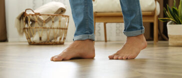 Here’s What Happens If You Don’t Wear Shoes At Home, According to a Podiatrist